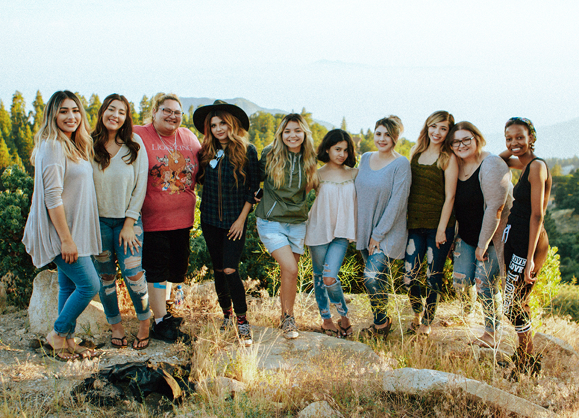 Group of happy people.